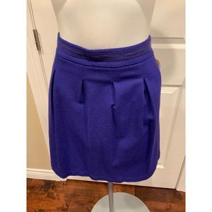 Theory Blue Pleated Mini Skirt w/ Pockets! Size 8